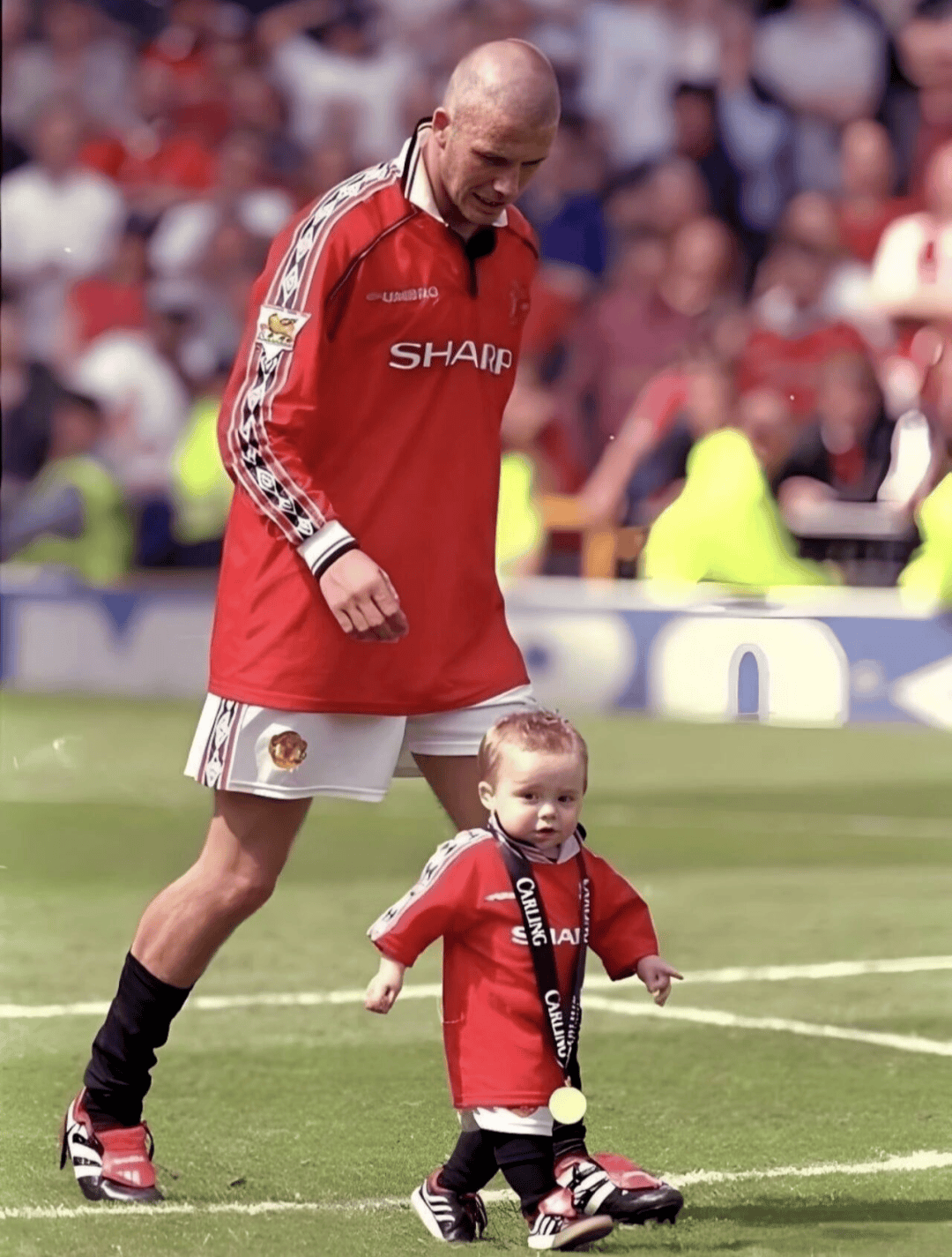 贝克汉姆这家人的瓜啊,吃得真是......